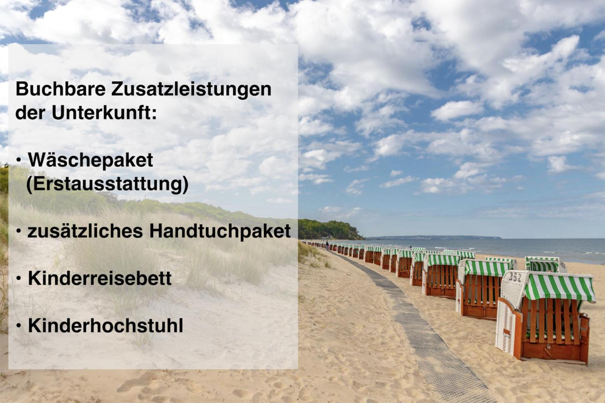 Ferienwohnung Strandkrabbe Baabe Eksteriør billede
